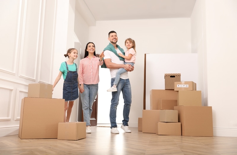 texas family moving to a new home